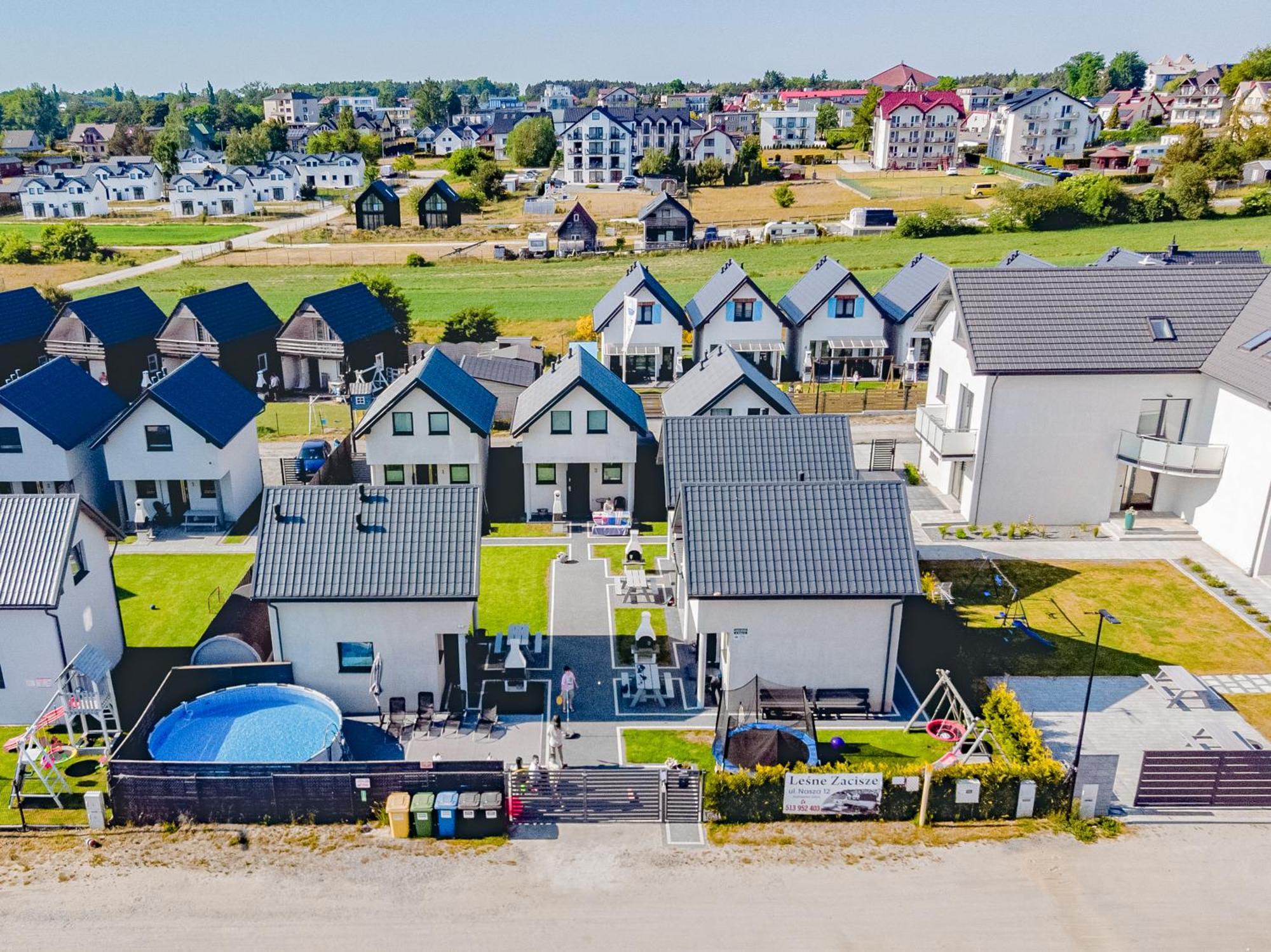 Domki Lesne Zacisze - Domki Z Basenem Jastrzębia Góra Extérieur photo