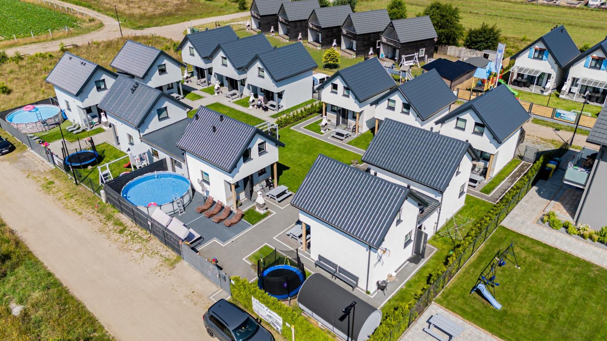 Domki Lesne Zacisze - Domki Z Basenem Jastrzębia Góra Extérieur photo
